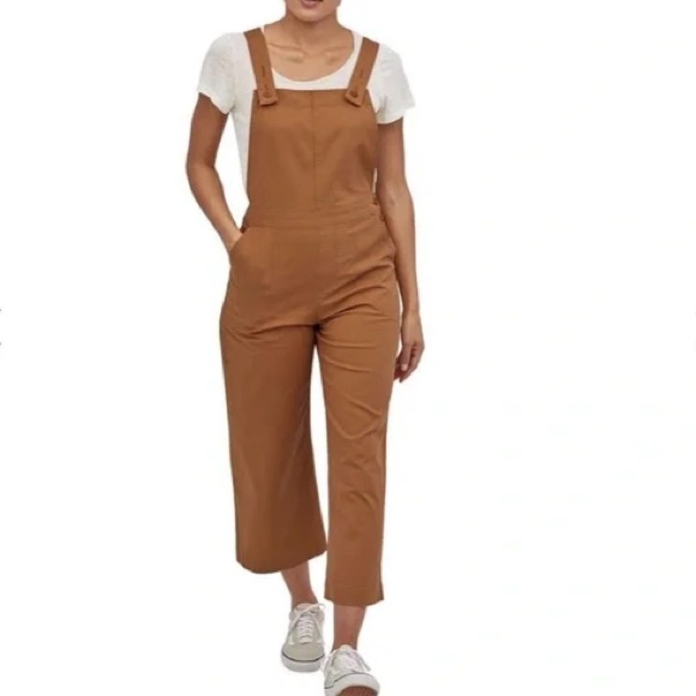 Patagonia Tan Jumpsuit with Adjustable Straps